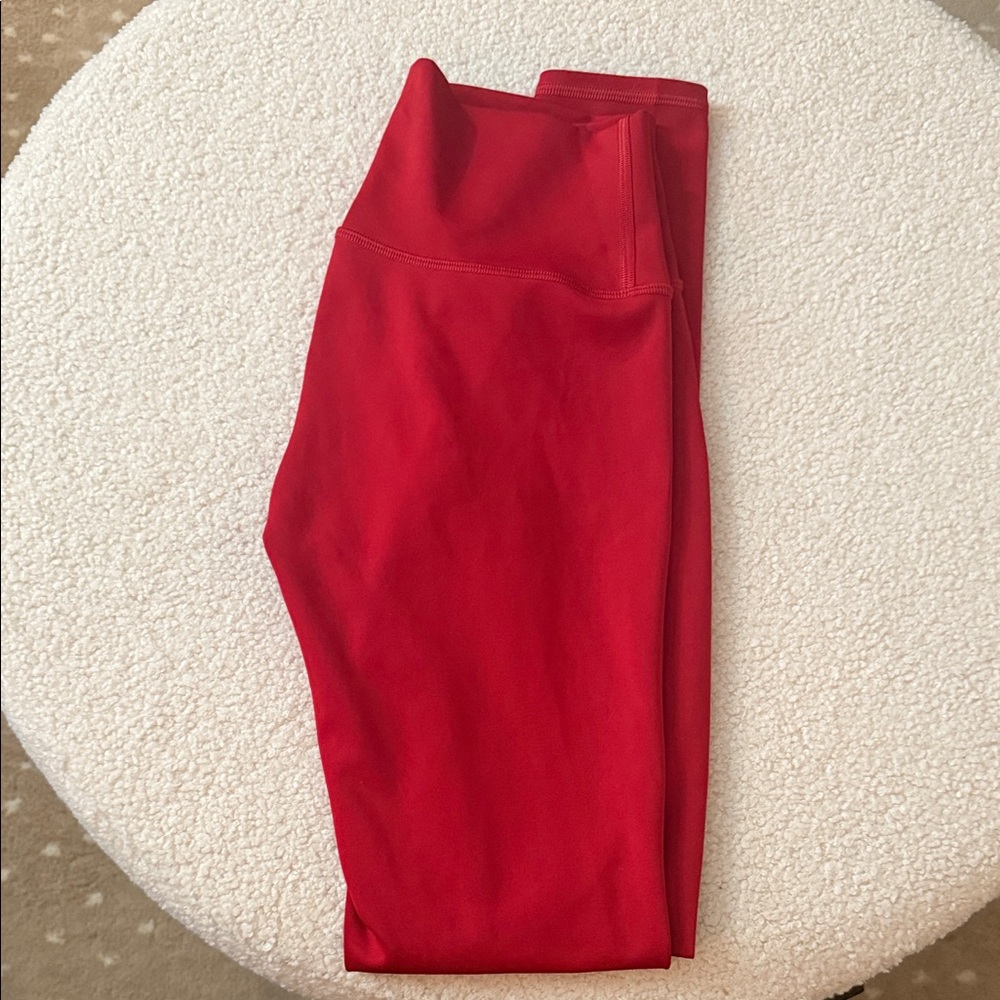 ALO Yoga Bold Red Leggings